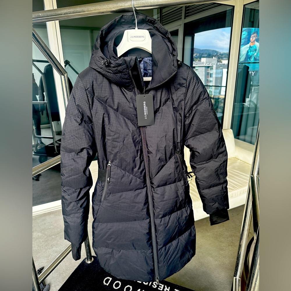 J.Lindeberg Black Parka